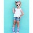 thumbnail image 6 of Jefferies Socks Girls Crew Socks 6-Pack, Sizes XS-M, 6 of 9