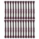thumbnail image 1 of 2 piezas 12 madejas de hilo de bordar 8.75yds (8m) hilo de punto de cruz de algodón egipcio, marrón oscuro (6009), 1 of 6