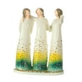 thumbnail image 3 of deevoka Angel Friendship Statue Figurine Cabinet Party Favor Sisters Resin Sculpture, 3 of 9