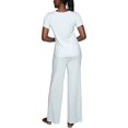 thumbnail image 2 of Vanity Fair Women's Beyond Comfort Modal Pajama Set, Short Sleeve, Softest Jade, L, 2 of 4