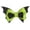 Green, variant on XDDST Indoor Halloween Decorations Hair Bow Clips for Girls Halloween Hair Accessories Bow Bubble Flower Funny Baby Clip