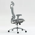 thumbnail image 6 of KOSSMAI Home Office High Back Ergonomic Swivel Mesh Computer Desk Chair with Flip-up Arms Grey, 6 of 7