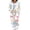 Colorful Bow, variant on Womens 2 Piece Silk Satin Pajama Set Long Sleeve Lounge Sets Button Down Shirts and Pants PJs Soft Sleepwear Sets Pink Leopard