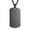Black, variant on HZMAN Mens High Polishing Stainless Steel Dog Tag Pendant Necklace 22+2 Inch Link Chain (Silver)