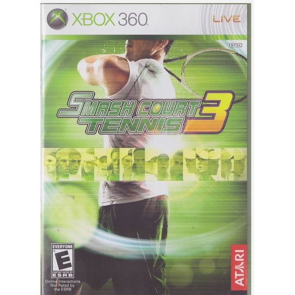 Smash Court Tennis 3 - For XBOX 360 - Challenge the Best!