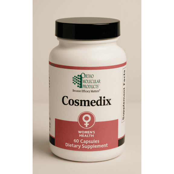 Cosmedix by Ortho Molecular Products (60 Capsules) - Womens Hair, Skin, Nail Supplement
