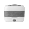 thumbnail image 3 of Werulen Clearance Under $5 ! Portable Self Cooking Electric Lunch Box, Mini Rice Cooker, 2 Layer 4 Stainless Steel Food Insulation Lunch Box for Home Office Dormitory Kitchen, 3 of 7
