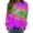 Hot Pink, variant on Women's Long Sleeve Tie Dye T Shirts Drop Shoulder Crewneck Pullover Sweatshirt Tops Fall Fashion Teen Girls Streetwear Clothes(Fluorescent Green,M)