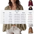 thumbnail image 3 of ClodeEU Women's V Neck Long Sleeve Ruffled Blouse,Casual Loose Fit Boho Tunic Shirt White,Women's Plus S, 3 of 6