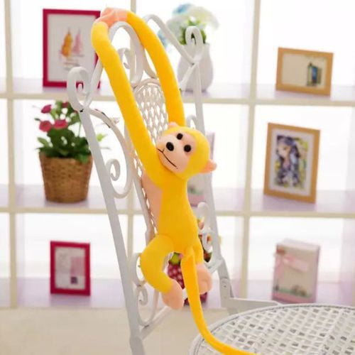 Colorful Long Arm Monkey Hanging Soft Plush Doll Stuffed Animal Toy Kids Baby 