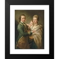 thumbnail image 2 of Pompeo Batoni 15x18 Black Modern Framed Museum Art Print Titled - Arthur Saunders Gore, Viscount Sudley, Later 2Nd Earl of Arran (1734-1809), and His Wife (1769), 2 of 5