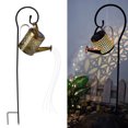 thumbnail image 1 of Solar Shower Lights Automatic Rust Proof Unique Kettle Shape Lantern Soft LED String Lights, IP67 Waterproof for Courtyards, Parks, 1 of 8