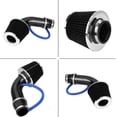 thumbnail image 4 of Filtro de entrada de aire frío automático, tubo de entrada de aire frío de 76 mm y 3 pulgadas, filtro de aire deportivo universal, kit de tubo de inducción de aluminio (fibra de ca, 4 of 5