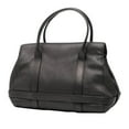 thumbnail image 2 of Pre-Owned LOEWE handbag in grey charcoal leather for women (Good), 2 of 6