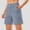 Blue, variant on Yanyanz Shorts for Women,Womens Wide Leg Yoga Shorts High Waisted Stretch Shorts Summer Gym Athletic Workout Long Shorts with Pockets Yoga Pants Women Workout Shorts Women Clearance Grey 2Xl