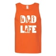 thumbnail image 2 of Wild Bobby,Dad Life Kids Father Husband Best Dad Gift, Father's Day, Men Graphic Tank Top, Orange, Medium, 2 of 3