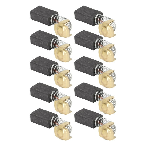 Escobillas de carbón para motores eléctricos, 20 piezas Escobillas de carbón para motores Piezas de repuesto para herramientas eléctricas Escobillas de carbón para motores Tecnología avanzada