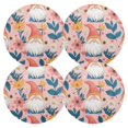 thumbnail image 2 of Ryvnso Gnomes and Leaves Round Plate Mats Dining Table Placemat 1 Piece for Holiday Decoration, 2 of 7