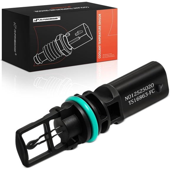 A-Premium Engine Intake Manifold Temperature Sensor Compatible with Chrysler Dodge Jeep Ram & Volkswagen - 200 300 Pacifica Town & Country Challenger Durango Journey Cherokee Wrangler 1500