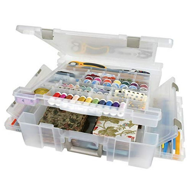 Art Bin Deluxe Super Sacoche 17.9x16.8x5 Translucide 6981AB