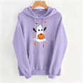 thumbnail image 5 of Enjoytime Womens Hoodies Halloween Cute Ghost Graphic Long Sleeve Pullover Hoodie Lightweight Casual Spooky Season Sweatshirts, 5 of 5