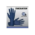 thumbnail image 3 of THICKSTER 6604-20 Powder-Free Exam-Grade Latex Disposable Gloves – 14 mil, Size XL, 50/Box, 3 of 9