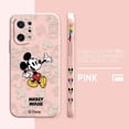 thumbnail image 3 of Case For OPPO FIND X6 X3 REALME X7 X50 RENO 2 4Z 4 6 Lite 5Z 5F 4G 5G PRO Liquid Silicone Case Funny Mickey Minnie Mouse, 3 of 5
