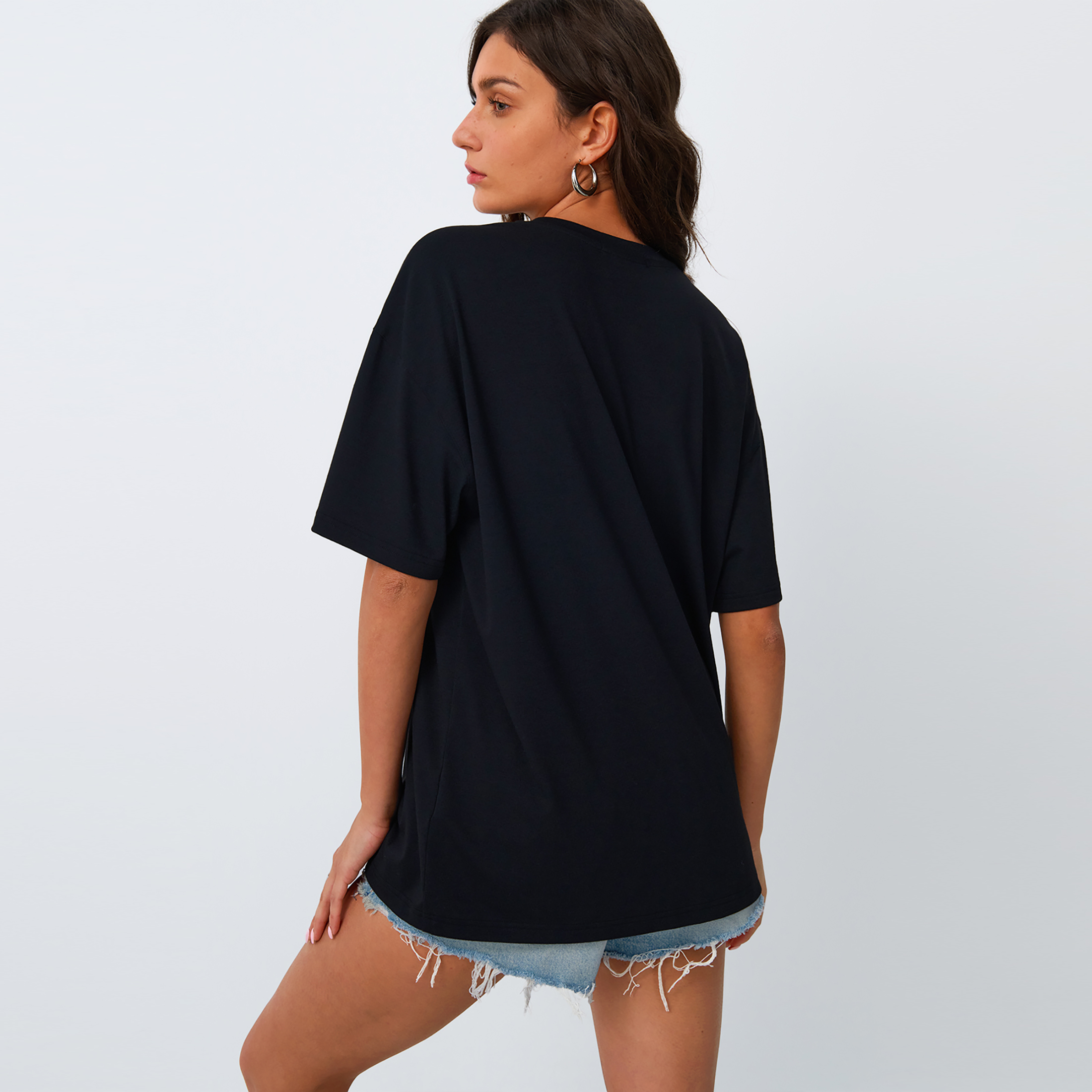 SUNBS Women's Oversized Graphic Tees photo 4