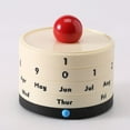 thumbnail image 3 of Innovative Rotating Perpetuals Calendar With Eye Catching Design For Office And Home Desktop Space Unique Decors, 3 of 8