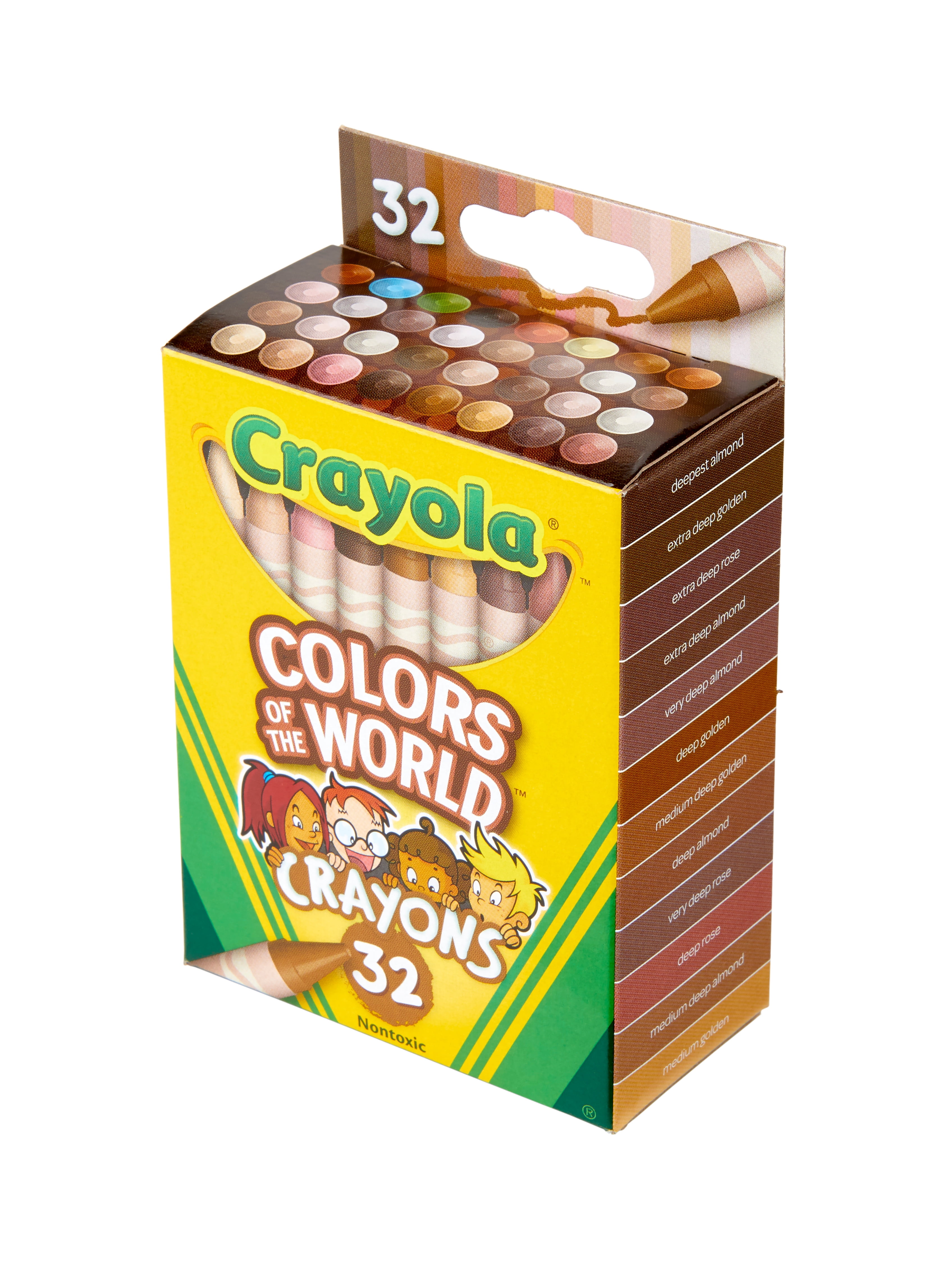 32 Count Crayola Multicultural Crayons 