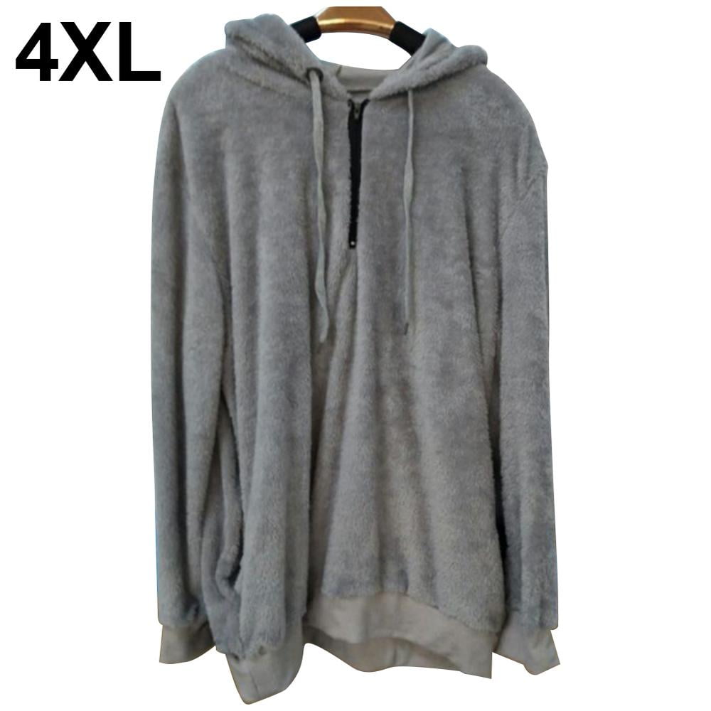 4xl sherpa pullover