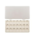 thumbnail image 5 of Bead Board Organizer Bead Sorting Pad Bead Storage Mat Sponge Material 21 Slot Design for Jewelry Artists and Crafters, 5 of 9