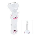 thumbnail image 2 of Cat Teaser Pointer Interactive Cat Toy for Cats to Feather USB Rechargeable Multifunctional Grooming Brush Retractable Teasing Stick Rechargeable Red Light Pointer Exercises Training To, 2 of 7