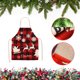 thumbnail image 5 of Navidad Ajustable Negro Y Rojo A Cuadros Delantal Antiaceite Y Antiincrustante Delantal De Cocina Para Hornear Advancent HA043623-04, 5 of 6