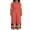 Watermelon Red, variant on Plus Size Jumpsuits for Women Fashion Boho Halter Neck Sleeveless Wide Leg Rompers for Women Classic Drawstring Waist Women's Jumpsuits M-3XL,Brown