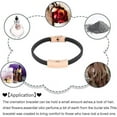 thumbnail image 5 of Customize Cremation Urn Bracelet for Ashes Cremation Bracelet for Ashes Genuine Leather Memorial Urn Bangle Ash Jewelry With Fill Kit, 5 of 7