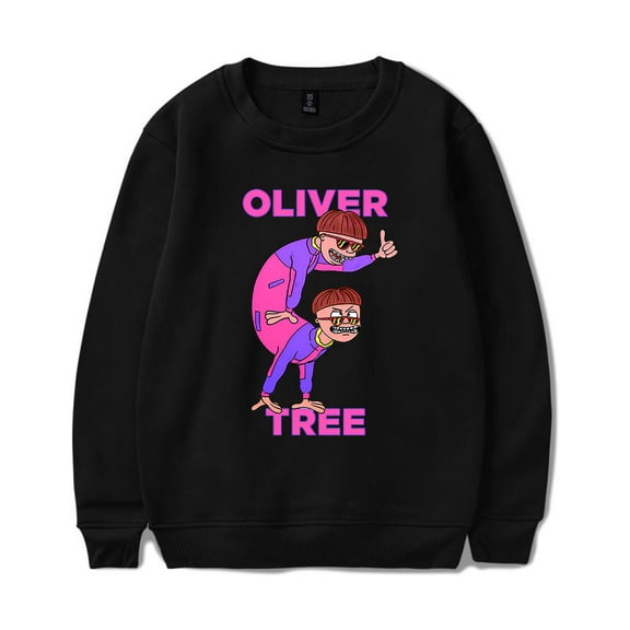 Oliver Tree Merch Crewneck New Fashion Cool Long Sleeve Hoodie Sweatshirt Tracksuit Pullover Coat