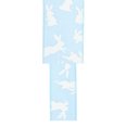 thumbnail image 4 of LaRibbons 1 1/2" Wired Ribbon | Blue w/ White All Over Bunny | 10 Yard Roll, 4 of 9