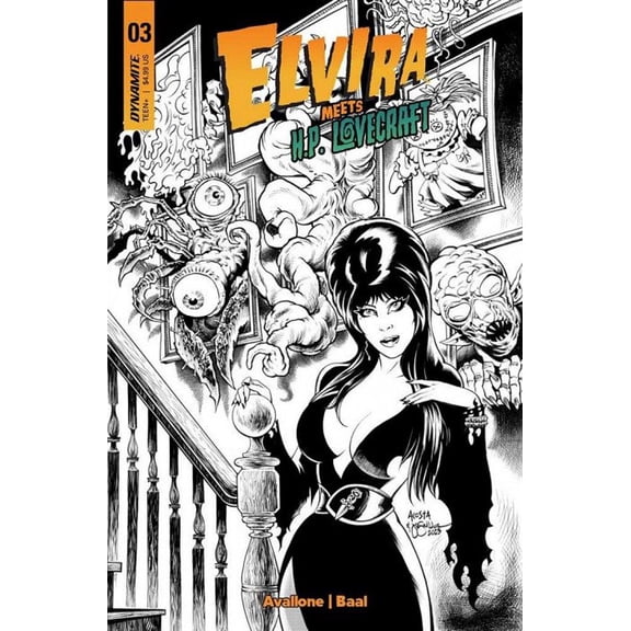 Elvira Meets H.P. Lovecraft #3J VF ; Dynamite Comic Book