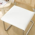 thumbnail image 6 of Chair Cushions for Dining,Kitchen,Office, Non-Slip Seat Pads with Ties, 18" x 18" White, 6 of 6