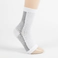 thumbnail image 2 of Calcetines Calcetines de compresión de tobillo - Tendinitis de Aquiles Brace (Blanco S / M) * 2 Cgtredaw multicolor Única para Hombre, 2 of 5