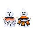thumbnail image 2 of WKSCLPAI Halloween Ghost Faceless Gnome Doll Set Christmas Decoration Ornament Goblin Doll for Home Shelf Tabletop Display, 2 of 7
