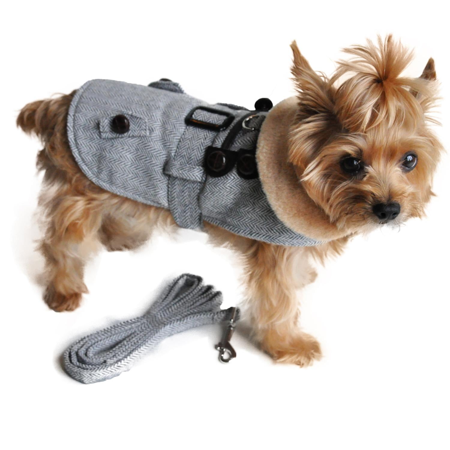 herringbone dog coat