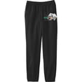 thumbnail image 3 of Eat Sleep Game Repeat Youth Black Jogger Pants-Medium, 3 of 4