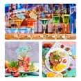 thumbnail image 4 of 50 Pieces Fruit Forks Dessert Picks Decorative Party Kitchen Cake Toppers Umbrella Prod Umbrella Cake Toppers Beverage Toothpicks Color Random, 4 of 7