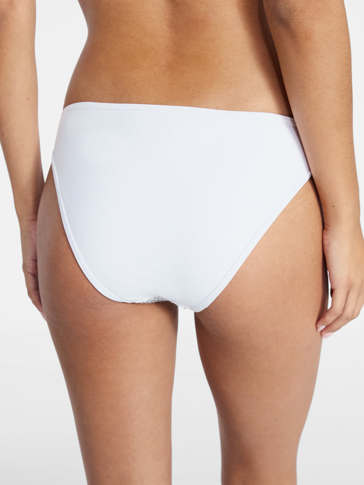 No Boundaries Faux Rhinestone Bikini Bottoms, Women’s XXS-XXL