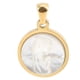 thumbnail image 2 of Colgantes de Abalorios de Collar de la Virgen María ANGGREK Medalla Católica Metal Premium 2,5 x 1,8 cm, 2 of 8