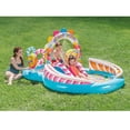 thumbnail image 3 of Intex Kids Inflatable Candy Zone Swim Play Center Kids Splash Pool w/ Waterslide, 3 of 7