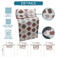 thumbnail image 6 of Moroccan Geometric Table Runner 72 Inches, Vintage Boho Rhombic Pattern Red Gray Bed Runner Dresser Scarves Tabletop for Indoor Outdoor Parties/Ceremony/Banquet, 13" x 72", 6 of 8