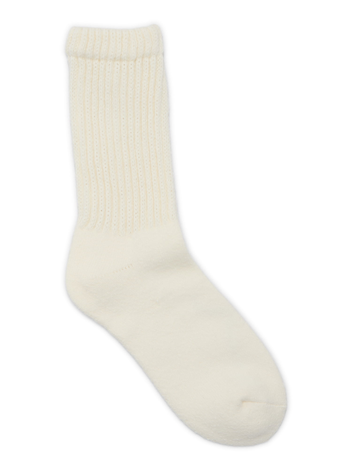 Joyspun Women's Crew Socks, 3-pack, Fits Shoe Sizes 4-10